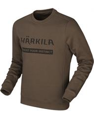 Свитшот Harkila с логотипом Willow green