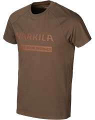 Футболка Harkila Logo Slate Brown