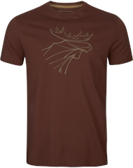 Футболка Harkila graphic Burgundy