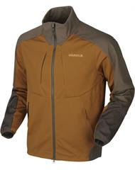 Непродуваемая флисовая куртка Harkila Magni HSP® Rustique clay/Shadow brown