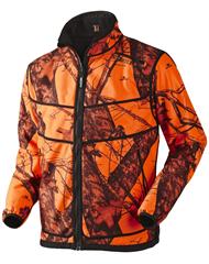 Двусторонняя непродуваемая куртка Harkila Grizzly Mossy Oak Orange Blaze/Black