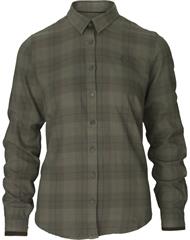 Женская рубашка Seeland Range Pine green check